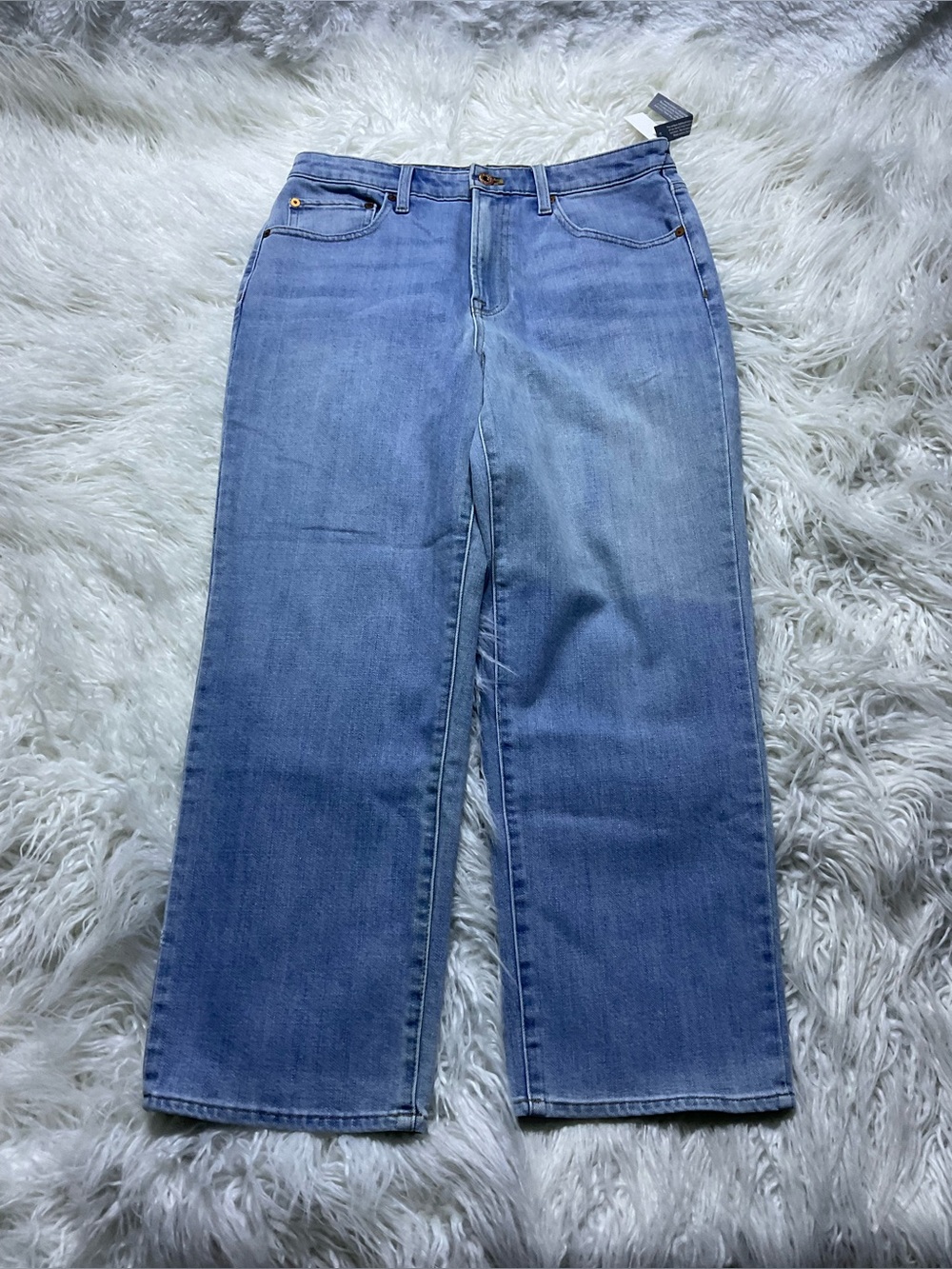 NWT Talbots Straight Leg Crop Jeans